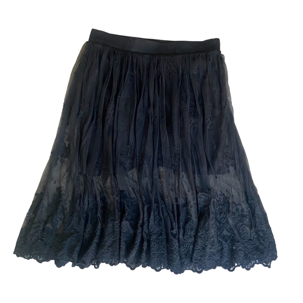 Torrid Black Lace Maxi Skirt